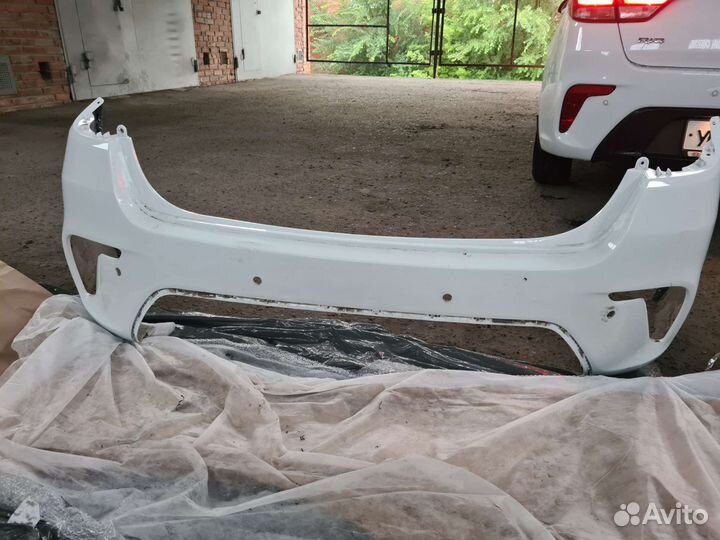 Задний бампер Киа Рио 2018 г (4)