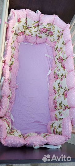 Бортики в детскую кроватку