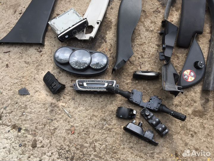 Renault fluence пластик салона