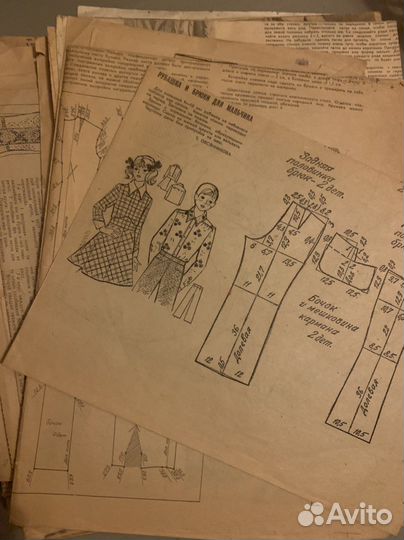 Кройка и шитьё. Вязание.Бурда. Раритет. изд