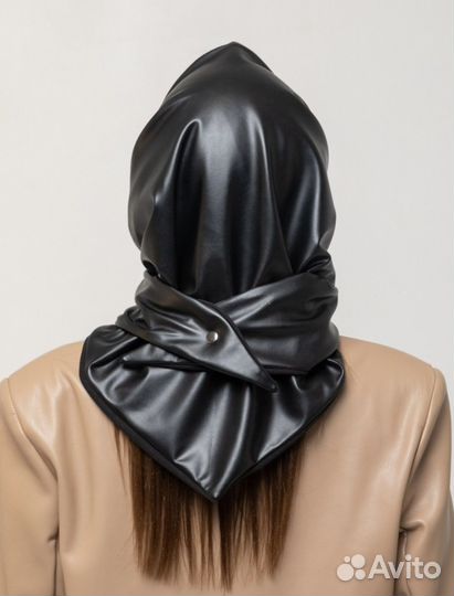 Кожаная косынка