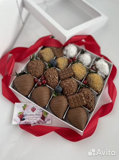 Клубника в шоколаде