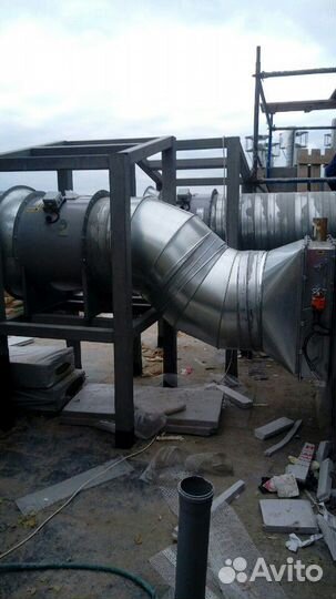 Монтаж систем вентиляции и дымоудоления