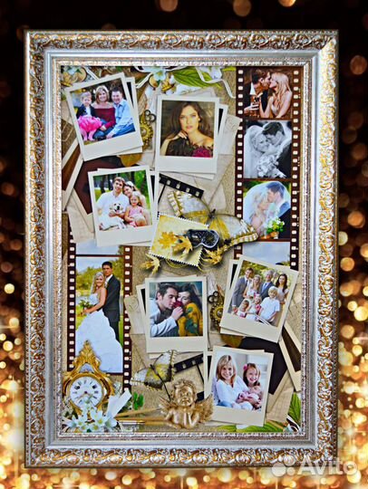 Портрет. Фото на холсте. Багетная мастерская. Фото