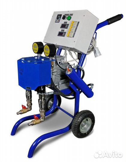 Установка для напыления и заливки пенополиуретана