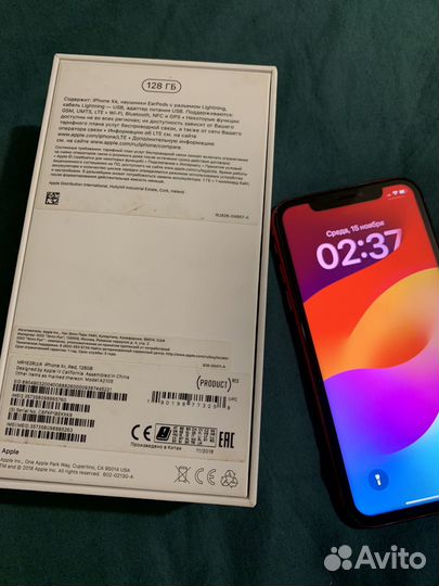 iPhone Xr, 128 ГБ