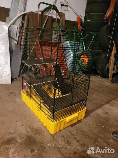 Клетка для грызунов большая