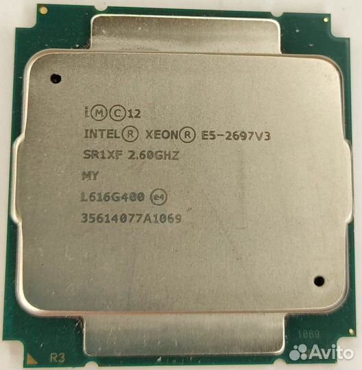 Процессор Intel Xeon E5-2697v3 (2011v3, 2.6-3.6Ghz