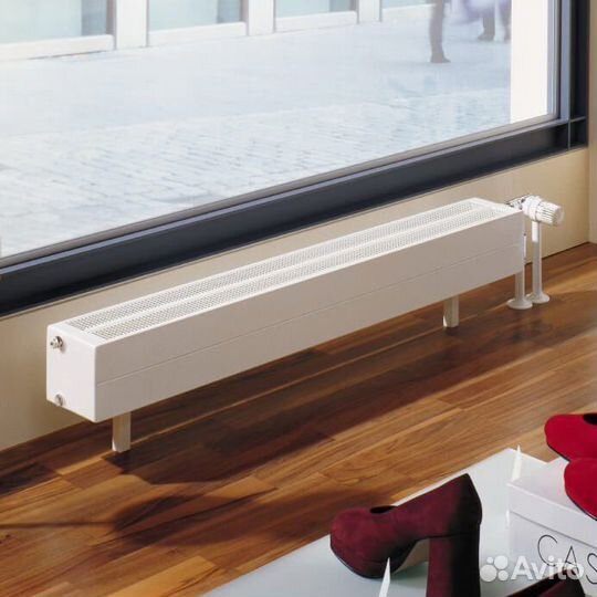 Конвектор напольный Kermi KNN 22 210х1400 подкл.34