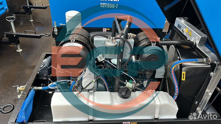 Дизельный компрессор Liutech LUY050-7 / ADS175-7