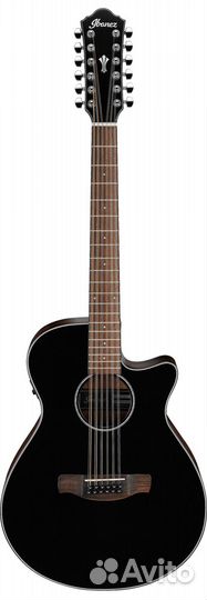 Электроакустическая гитара ibanez AEG5012-BKH