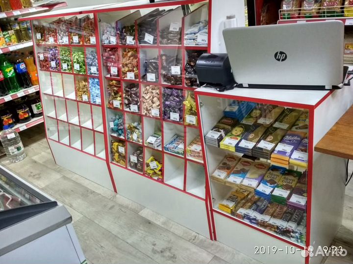 Стеллажи для сухофруктов и конфет