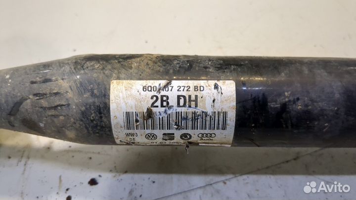 Полуось Volkswagen Polo, 2004