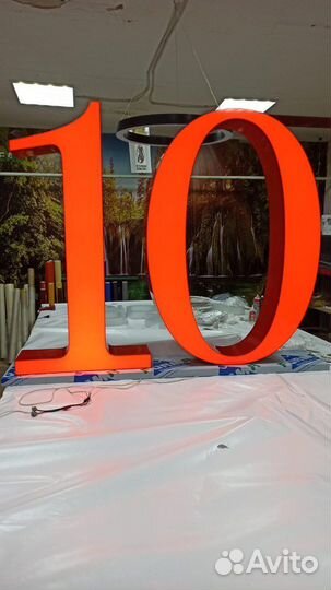 Цифры на день рождения юбилей