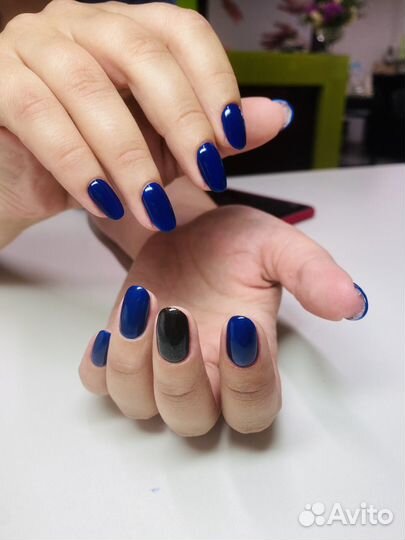 Маникюр+гл в салоне Педикюр+гл