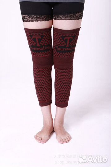 Гетры эластичные с магнитной турмалиновой нитью (п