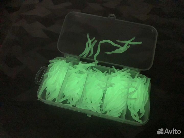 Воблеры и искусств. приманки, светящиеся в темноте