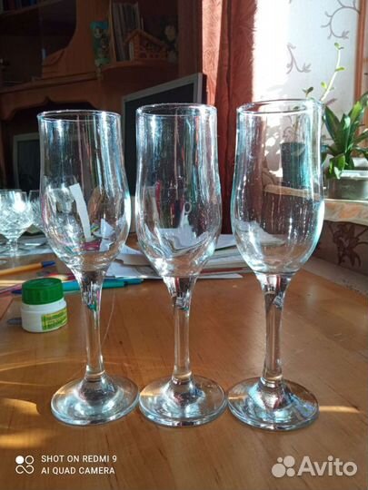 Фужеры Богемия