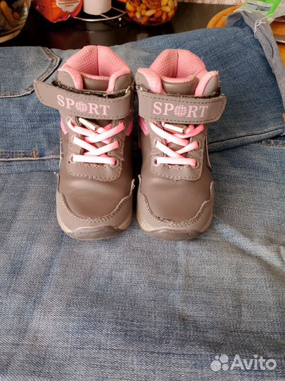 Ботинки для девочки, осень, весна
