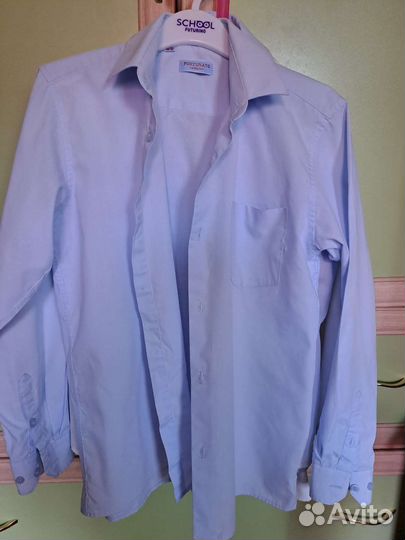 Рубашка для школы, 146-152, воротник 33