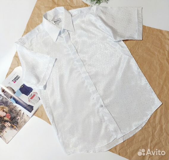 Рубашка мужская белая Dale США 46 48