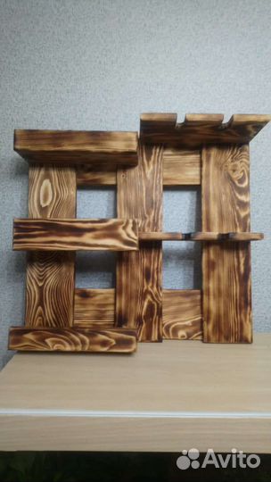 Полка мини-бар под вино