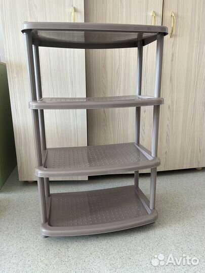 Стеллаж, полка для обуви, вещей, этажерка 4 яруса