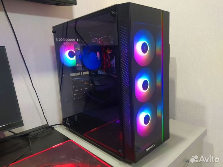 Игровой пк AMD Ryzen 5 5500, RTX 2060, 16GB, SSD