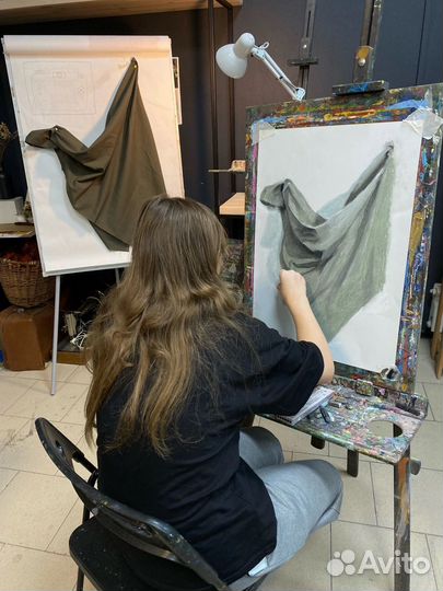 Академический рисунок и живопись маслом