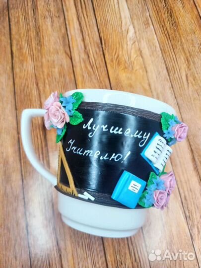 Кружка с декором