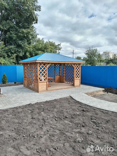 Садовые изделия из дерева