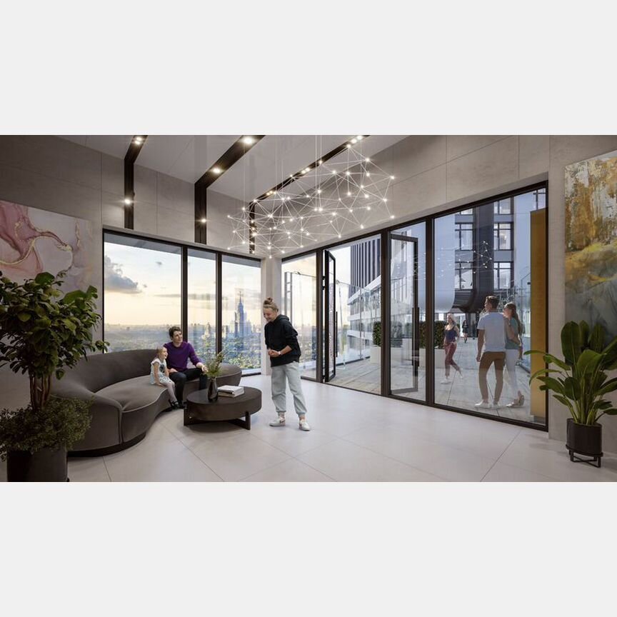 4-к. квартира, 125,7 м², 49/50 эт.