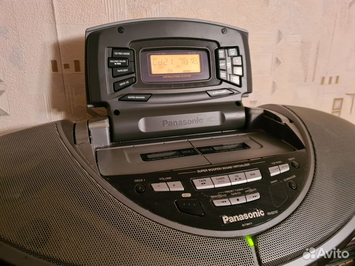 Магнитофон panasonic RX-ED707