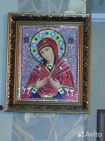 Икона стразами