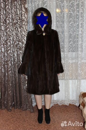 Норковая шуба, в идеальном состоянии. 44-46р