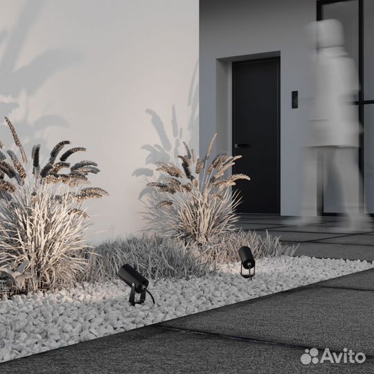 Светильник садовый для подсветки Scope O025FL-01B