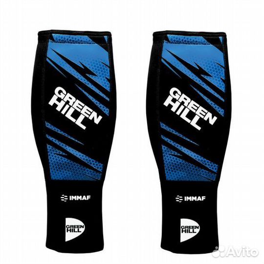 Щитки на голень GH immaf approved синие (S)