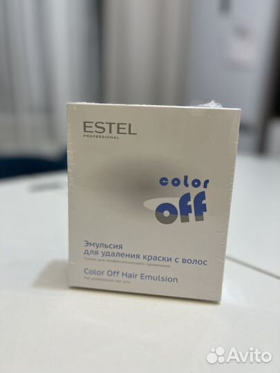 Смывка краски для волос