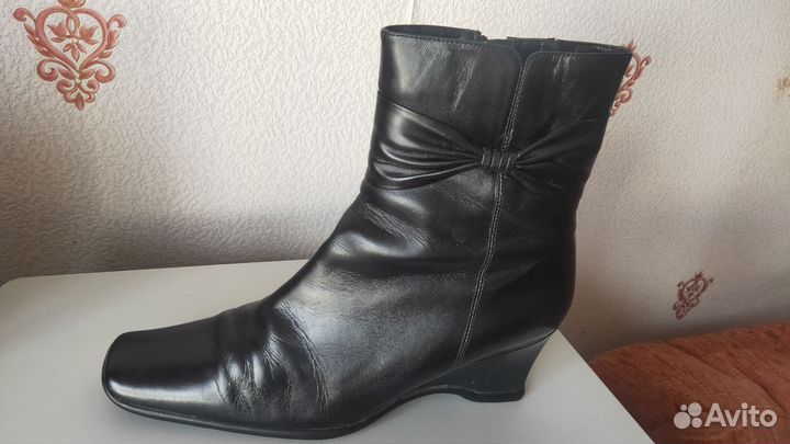 Ботиночки женские зимние нат. мех,нат. кожа, р41