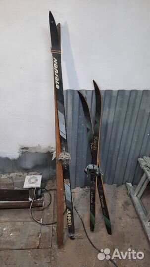 Лыжи беговые karjala sportavala mini и ботинки