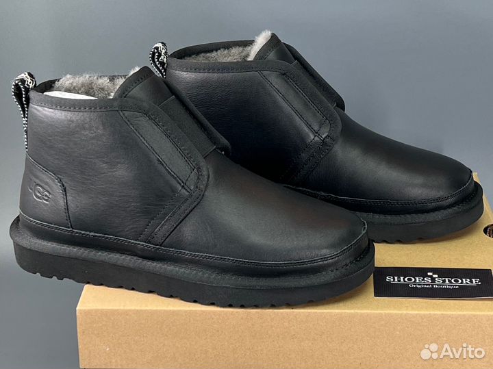 Женская Ugg Neumel Flex Leather Black