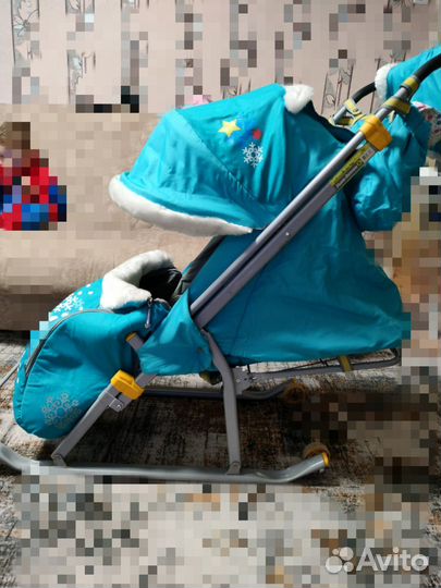 Санки коляска ника
