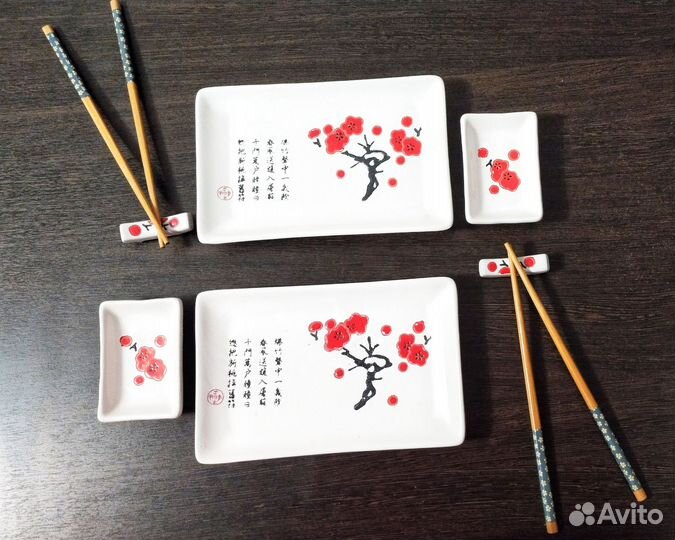 Новая посуда для суши и роллов