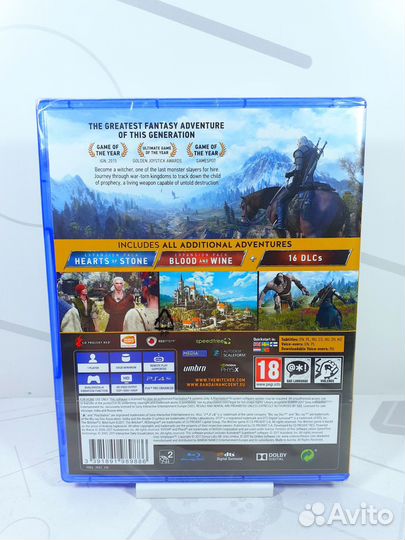 PS4 Witcher 3: Wild Hunt goty Edition (Ведьмак 3: