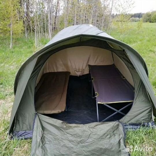 Раскладушка походная, кровать кемпинговая