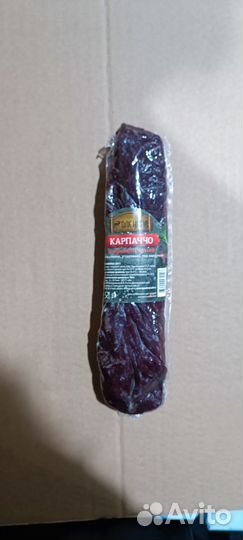 Карпаччо из оленины