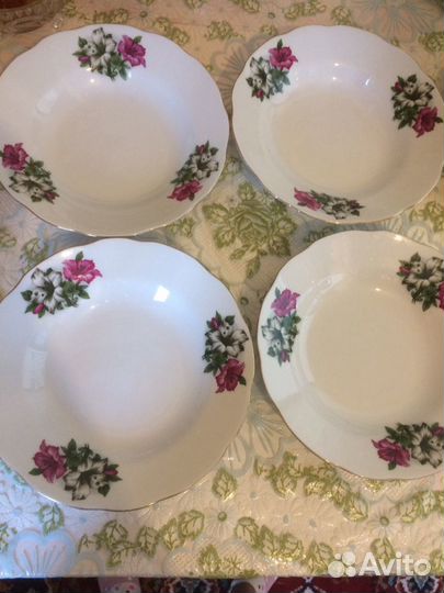 Фарфор тарелки