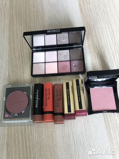 Румяна, тени