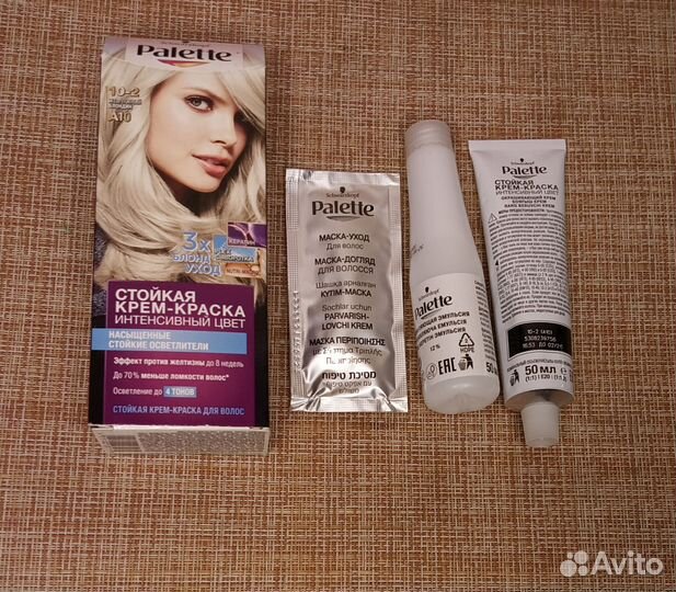 Краска для волос палетт