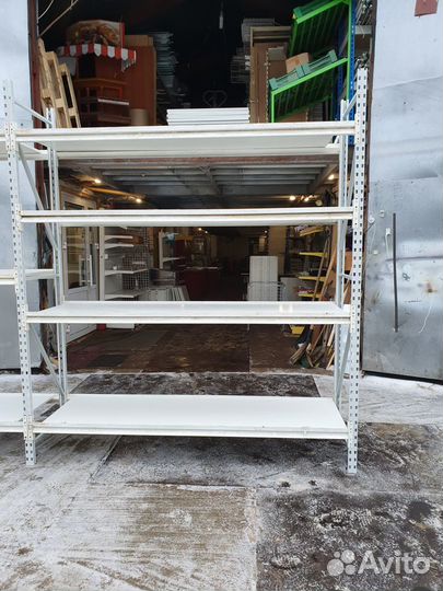 Стеллаж металлический складской до 750 кг на полку